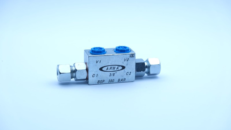 3/8 - BSP 380 BAR YÜKSÜK SOMUNLU  İKİZ KİLİTLEME WALFİ