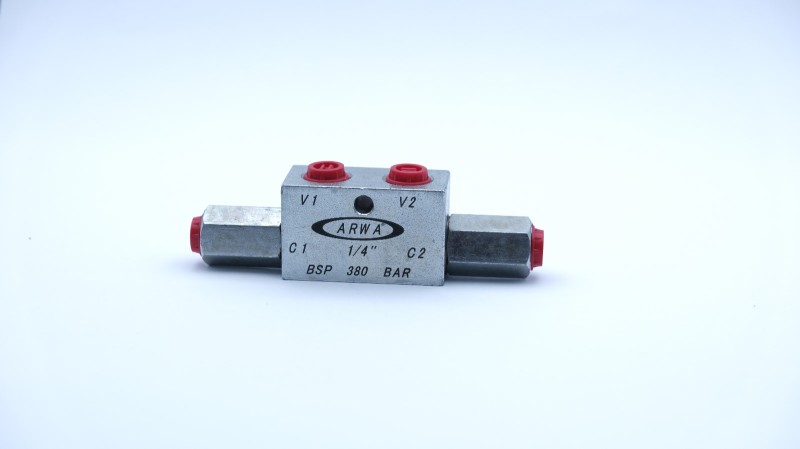 1/4 BSP 380 BAR İKİZ KİLİTLEME WALF